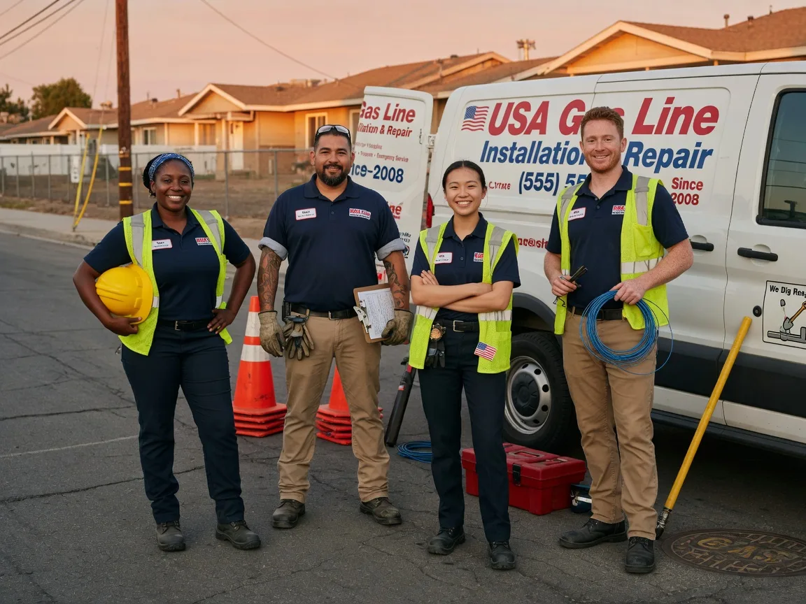 Gas Line Installation company in Quantico, VA